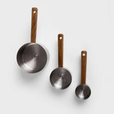 Homla Mooka Measuring Cup Set Silver 3 Pcs..
